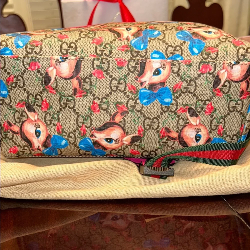 💕Gucci Backpack with Blue and Pink Accents💕 - Picture 5 of 8